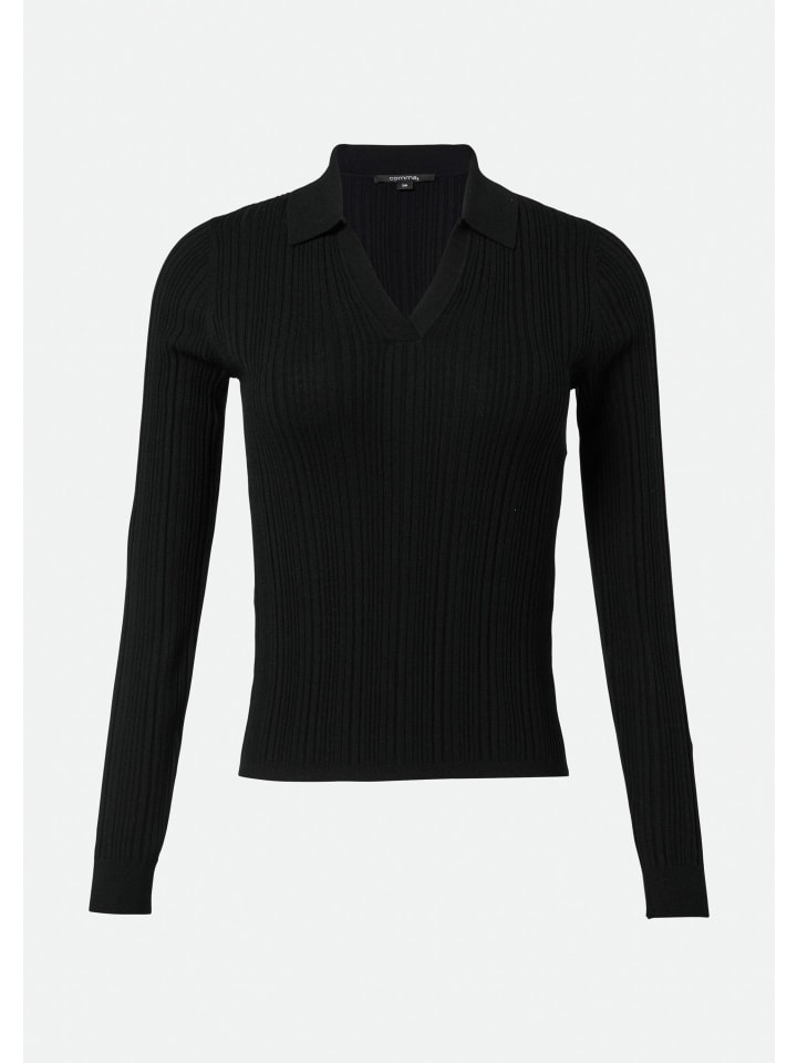 

Comma Вязаный свитер цвета 9999_черный