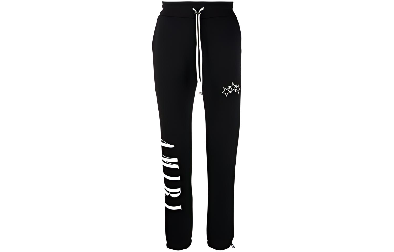 

Вертикальный логотип Спортивные штаны AMIRI, Черный