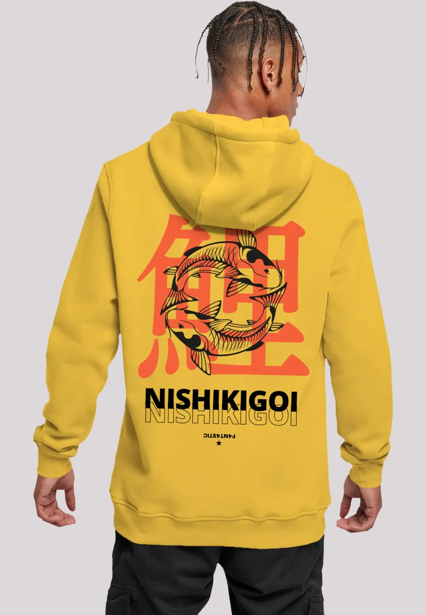 

Толстовка F4NT4STIC "Nishikigoi", принт, цвет Ta X I Yellow