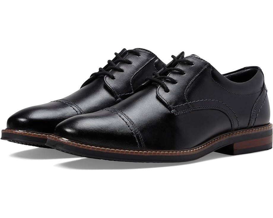 

Оксфорды Nunn Bush Calderone Cap Toe, черный