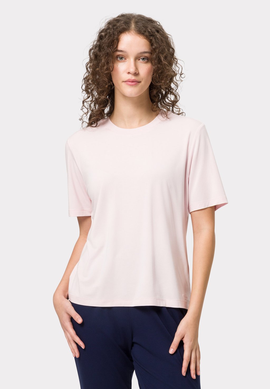 

Базовая футболка MILLIE SHIRT BASIC Les Lunes, светло-розовый