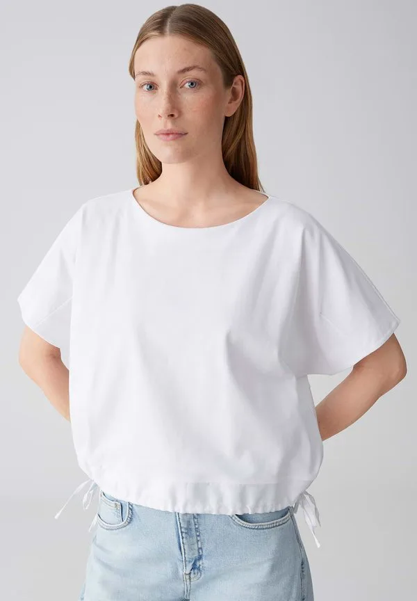 

Свободная базовая футболка Opus, White, Белый, Свободная базовая футболка Opus, White