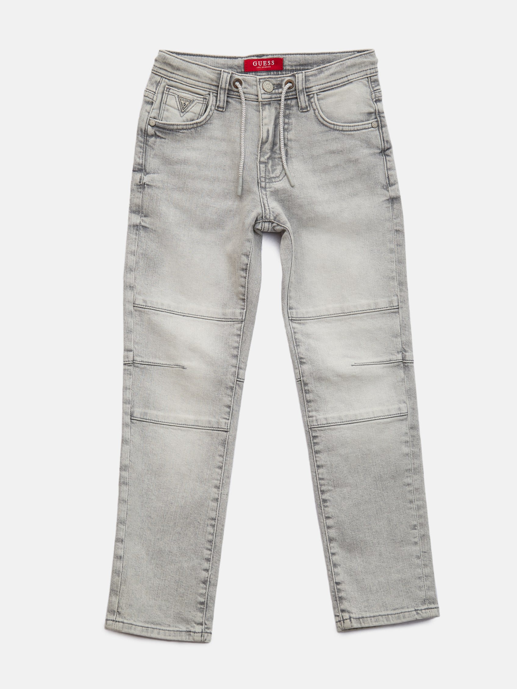 

Джинсы Fraser Moto Slim (7-16) Guess Factory, светло-серый
