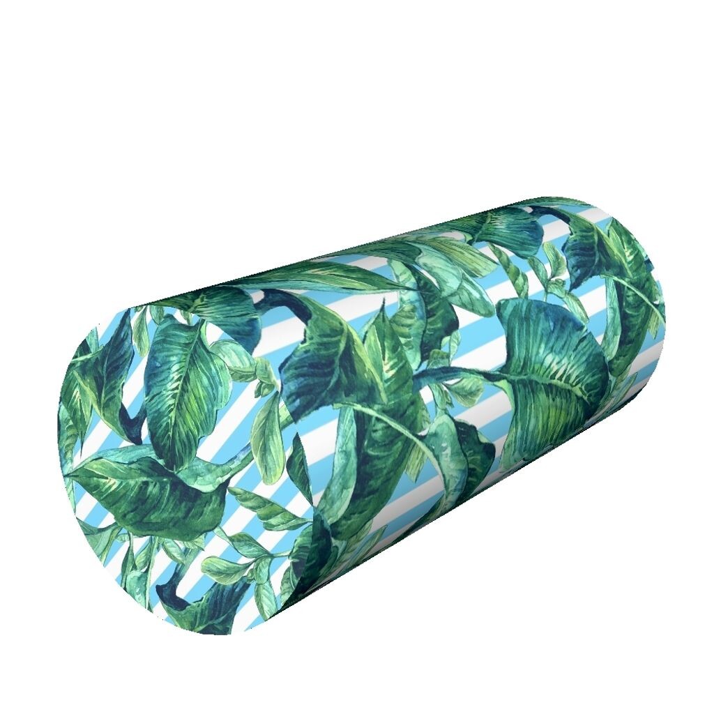 

Термоэластичная анатомическая рулонная подушка Bertoni, идеальна для здоровья позвоночника, комфорта и дизайна. Полосатая ладонь Ø25x60 см.