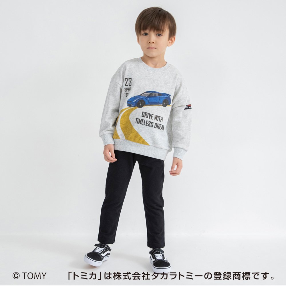 Толстовка с принтом TOMICA/Tomica* Branshes, Heather Gray — фото 4