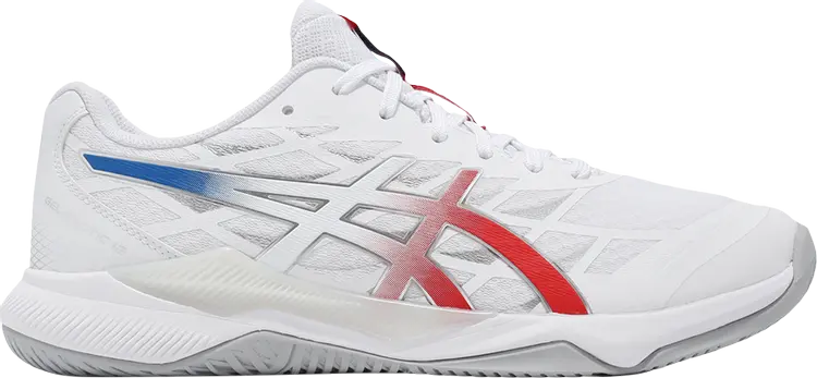

Кроссовки Gel Tactic 12 2E Wide 'White Pure Silver', белый