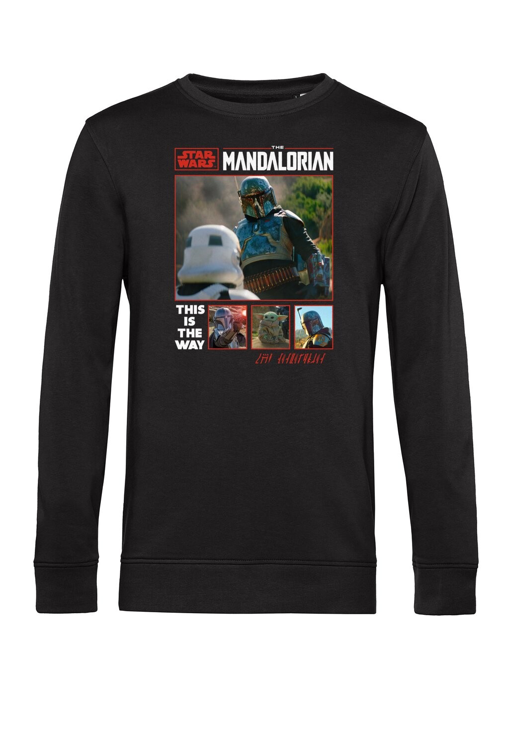 

Толстовка STAR WARS MANDALORIAN FETT RETURNS Star Wars, черный