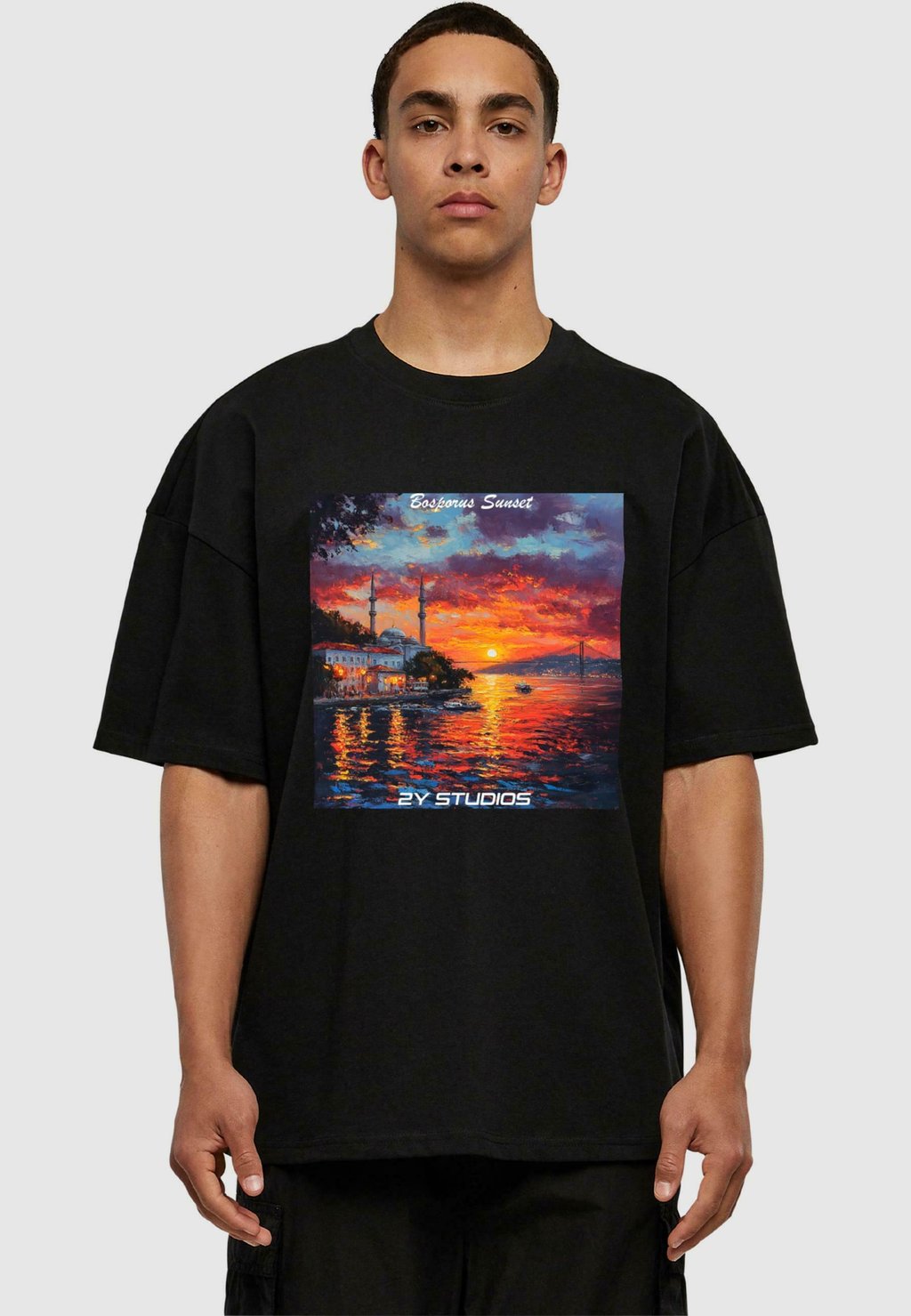 

Футболка с принтом ISTANBUL SUNSET TEE 2Y Studios, черный