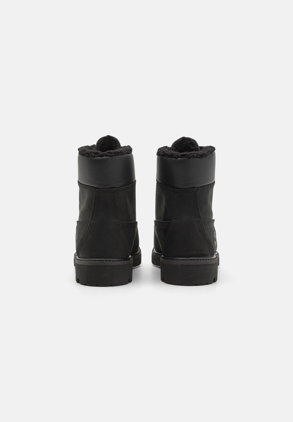 Мужские ботинки Timberland PREMIUM 6 INCH зимние из нубука, черный — фото 4