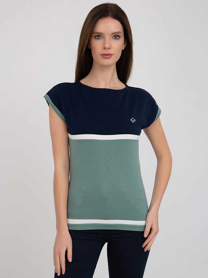 

Футболка SIR RAYMOND TAILOR, цвет dunkelblau/grün