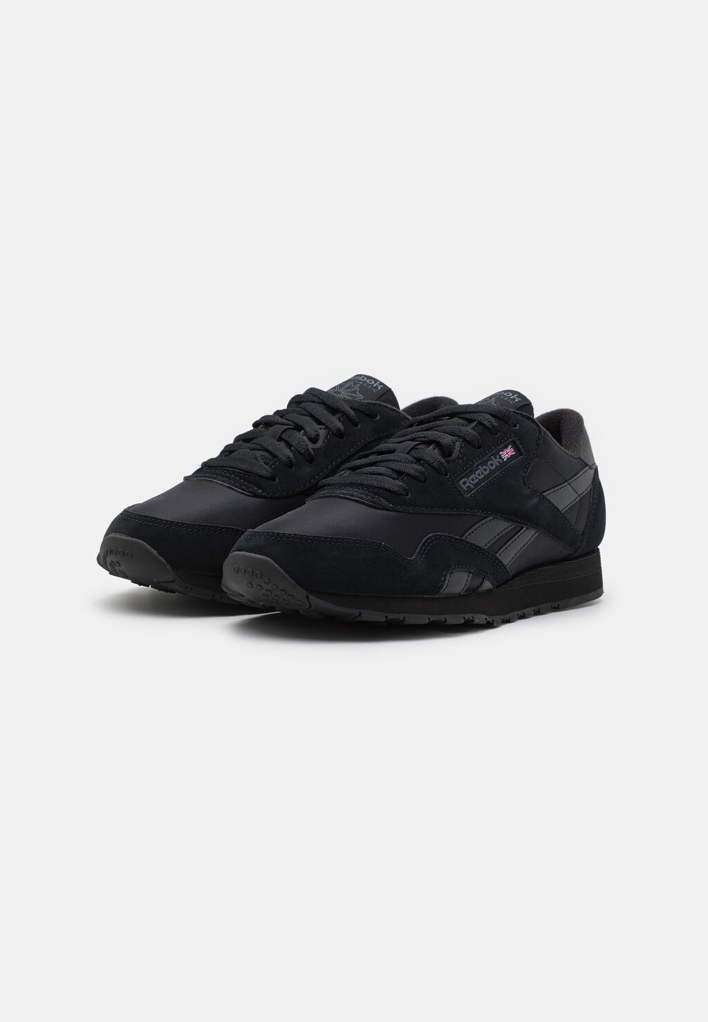 Низкие кроссовки CL Reebok, основной черный/чисто-серый — фото 2