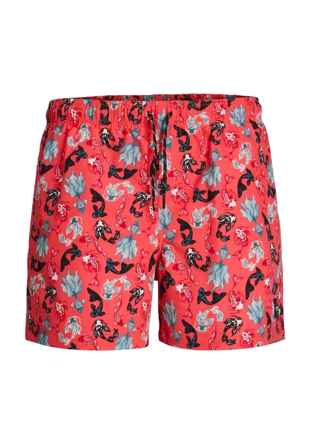 

Плавки-Шорты с эластичным поясом для детей Originals By Jack & Jones, красный