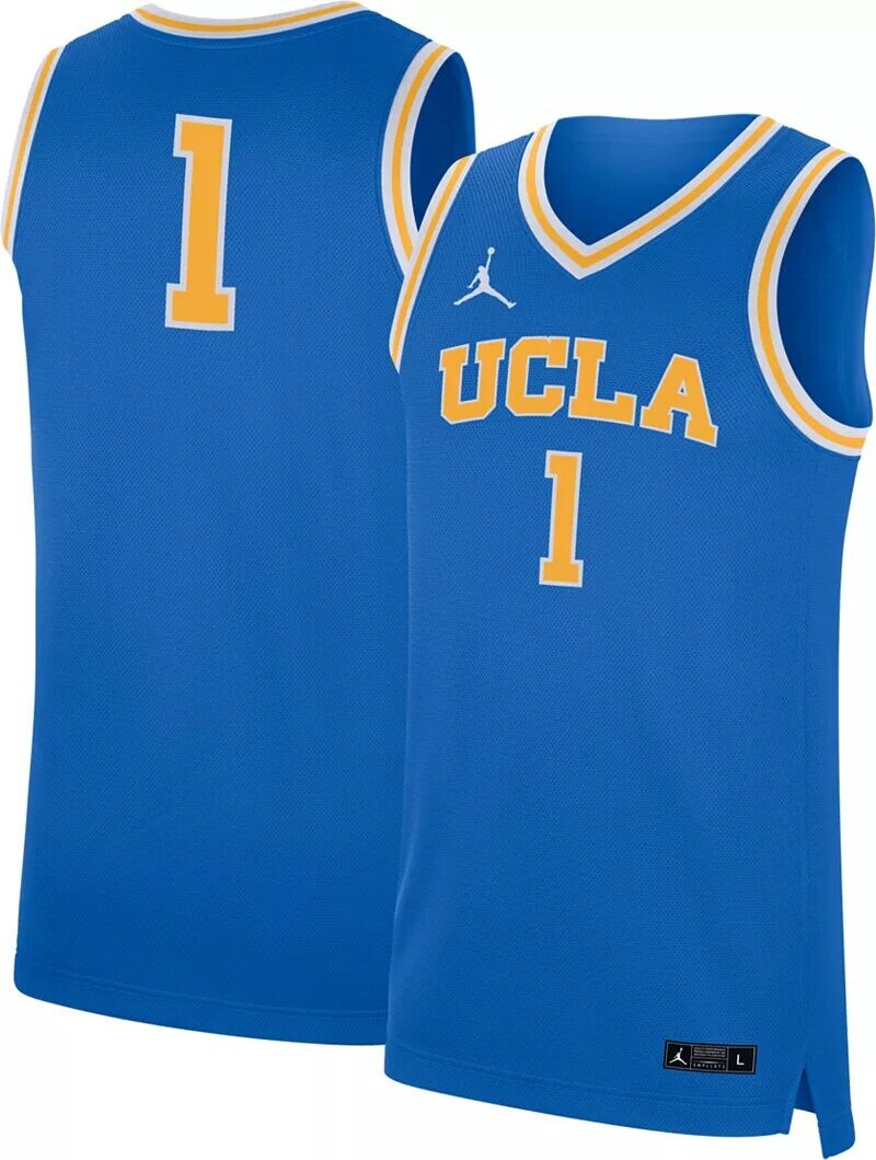 

Мужская баскетбольная майка Jordan UCLA Bruins #1 True Blue Replica