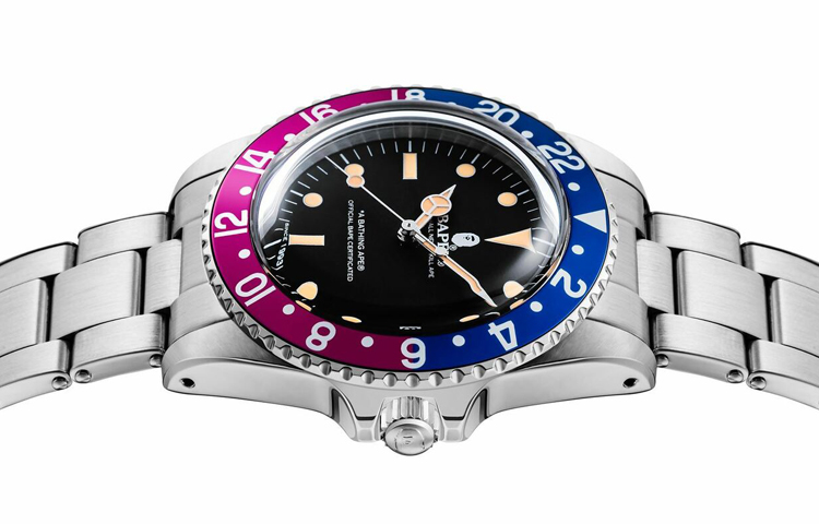 

Винтажная футболка Type 2 x Watch Silver A BATHING APE