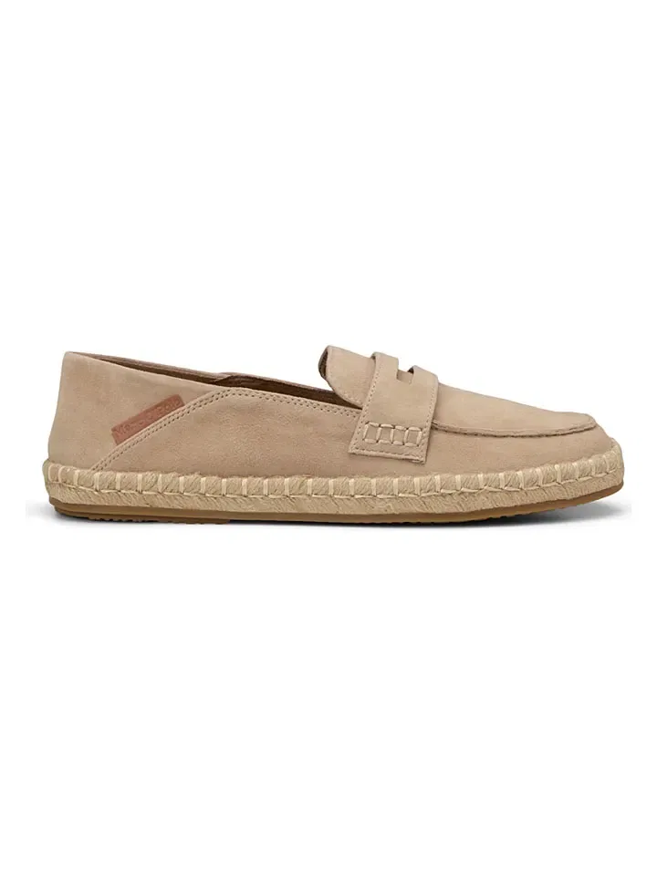 Эспадрильи из кожи, Marc O'Polo Shoes, бежевый — фото 2