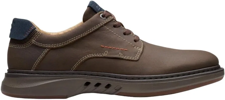 Лоферы Clarks Un Briley Pace, коричневый нубук