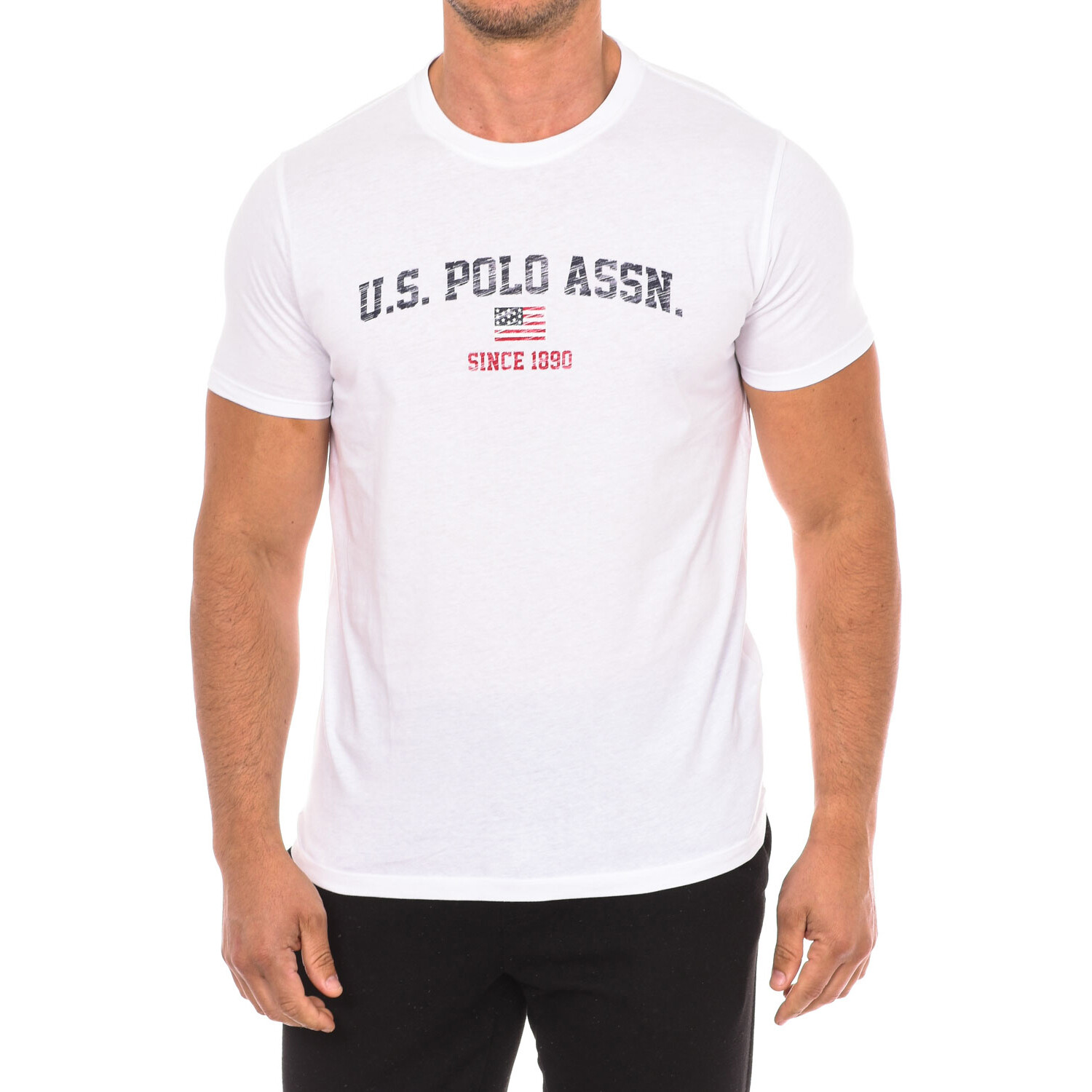 

Футболка с коротким рукавом 66893 U.S. Polo Assn, белый