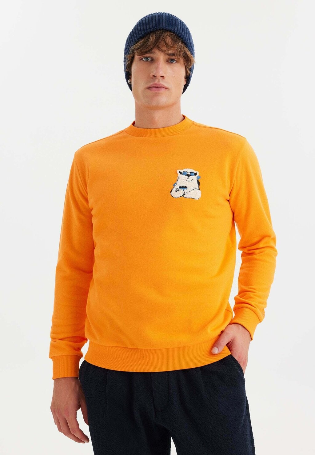 

Толстовка Wmcartoon Bear WESTMARK LONDON, цвет tangerine