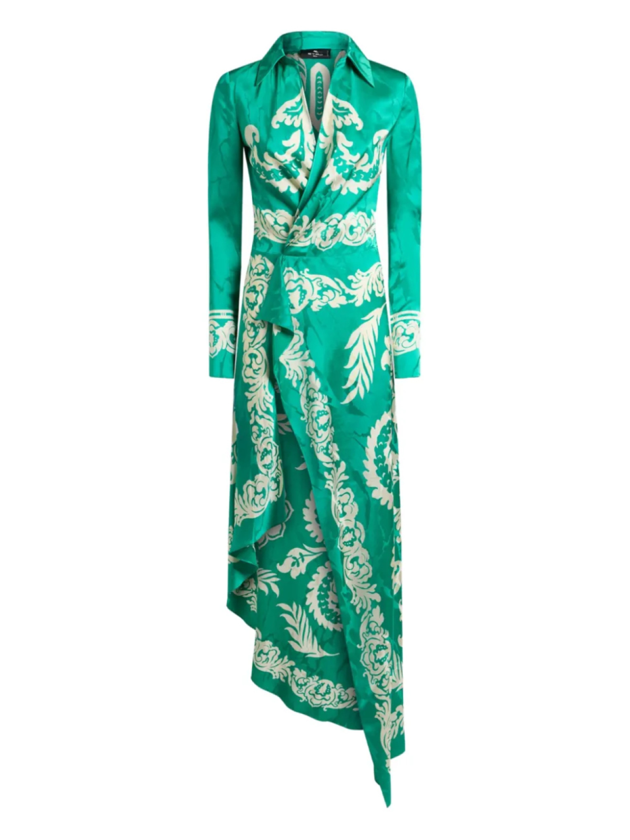 

ETRO платье с запахом, зеленый