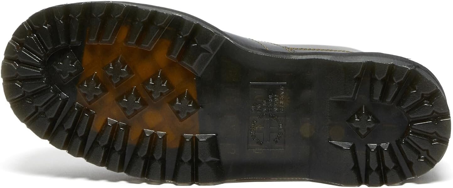 Мужские ботинки Dr. Martens черного цвета на толстой подошве — фото 3