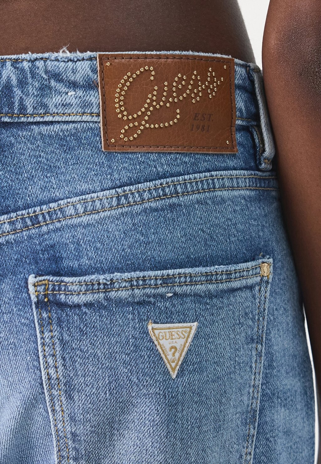 

Джинсы прямого кроя 80S STRAIGHT Guess, синий