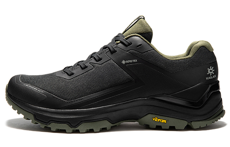 

KAILAS Мужские кроссовки Boundary Mountain GTX с противоскользящим и износостойким водонепроницаемым верхом, для пешего туризма, чернильно-черного цвета