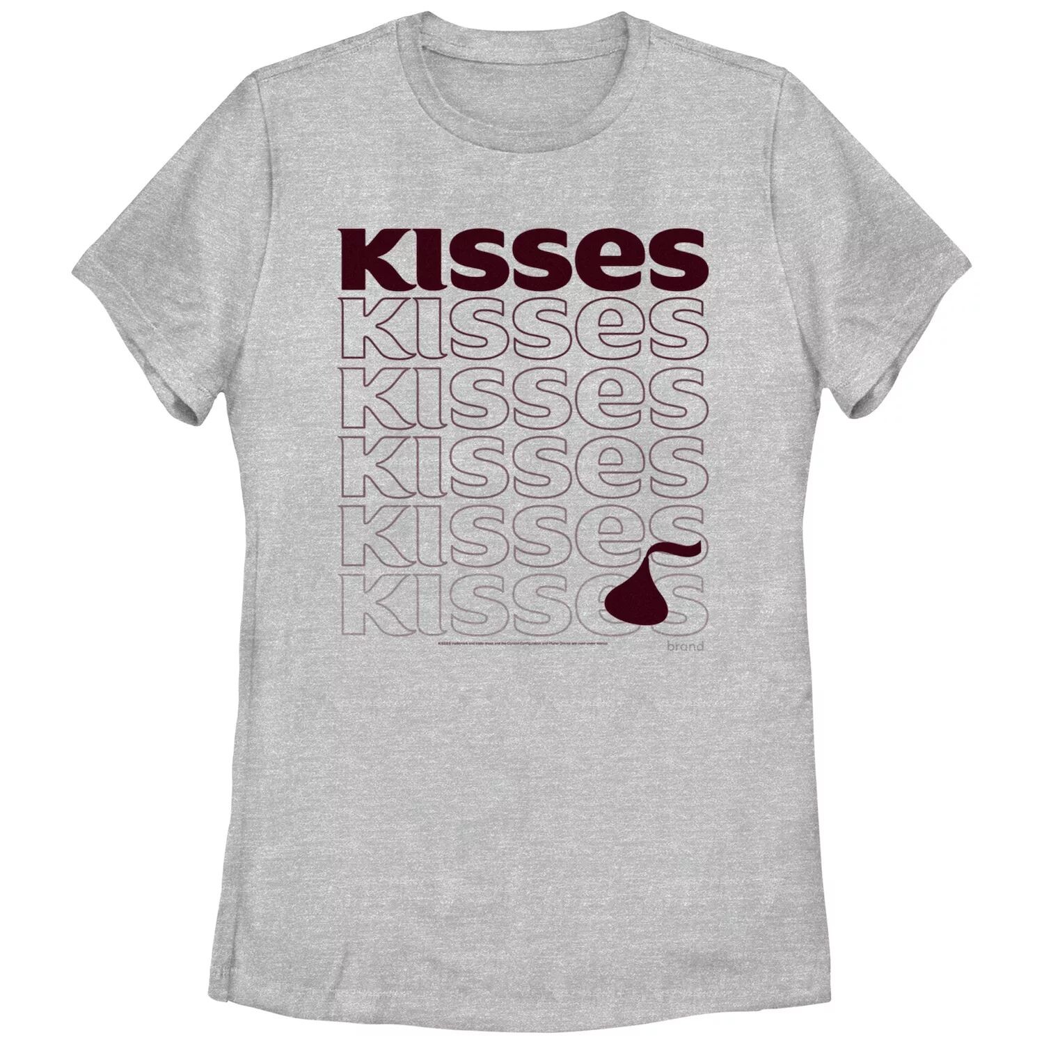 

Футболка Hershey's Kisses Stacked Kisses для юниоров с графическим рисунком Hershey's