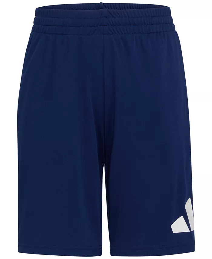

Шорты Big Boys с эластичным поясом Essentials Big Logo adidas, синий