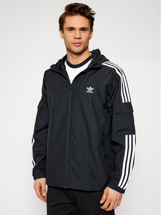 

Ветровка regular fit Adidas, черный