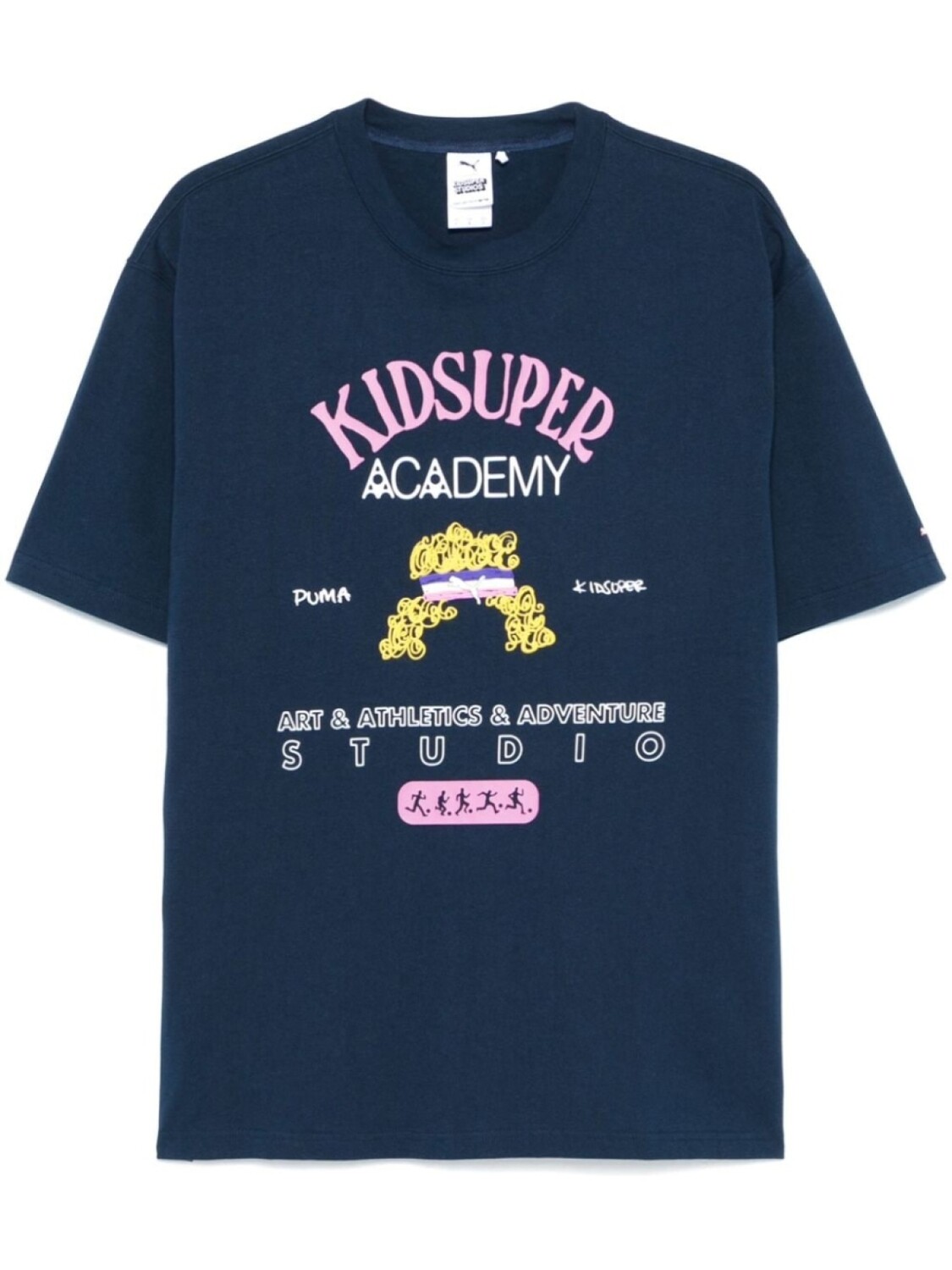 

Футболка с графическим принтом PUMA x KidSuper, синий