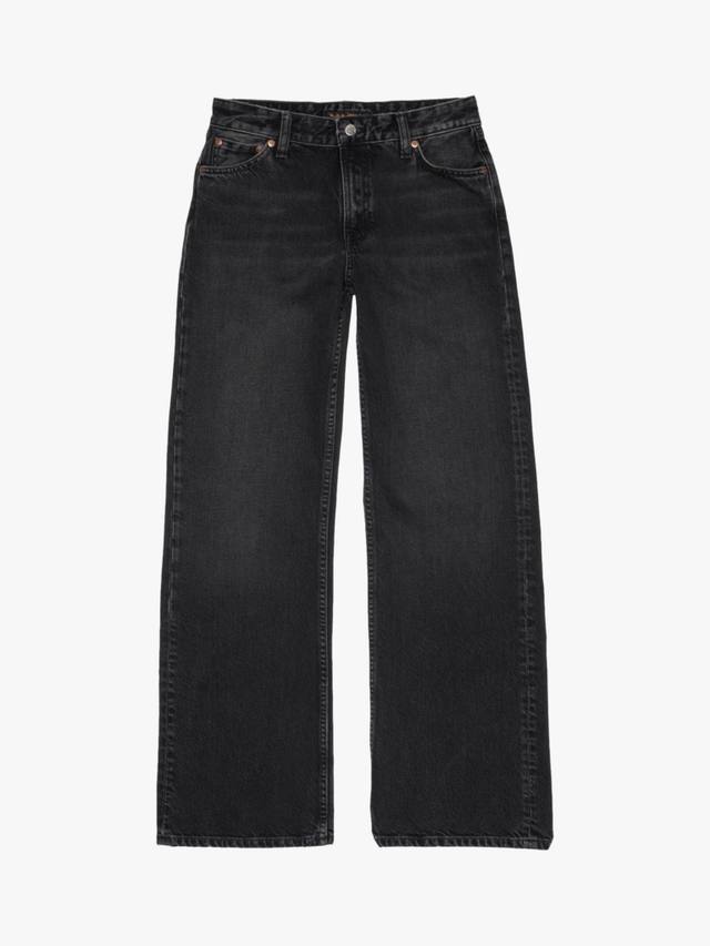 

Джинсы хайди с широкими штанинами Nudie Jeans, черный