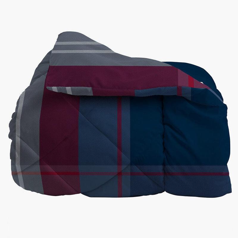 

Мягкое квадратное одеяло Maestro 210х265 с принтом Amo Lacasa, синий