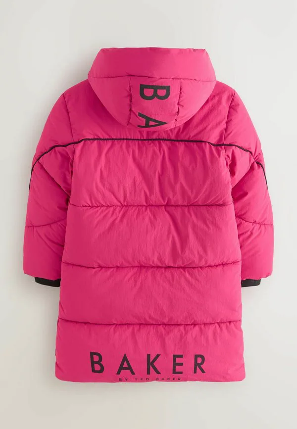 Зимнее пальто со стандартным кроем и утеплителем Baker By Ted Baker, Pink — фото 2