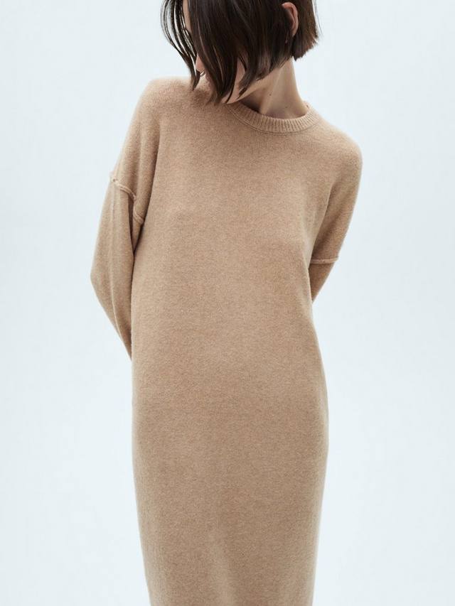 

Платье миди-джемпер mariam Mango, цвет Medium Brown