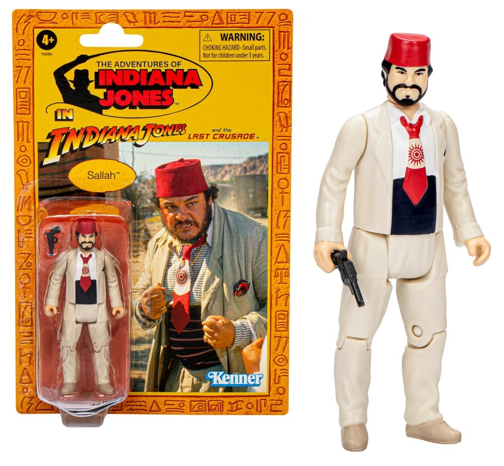

Индиана Джонс 3 - Салла - фигурка из ретро-коллекции 10 см Hasbro