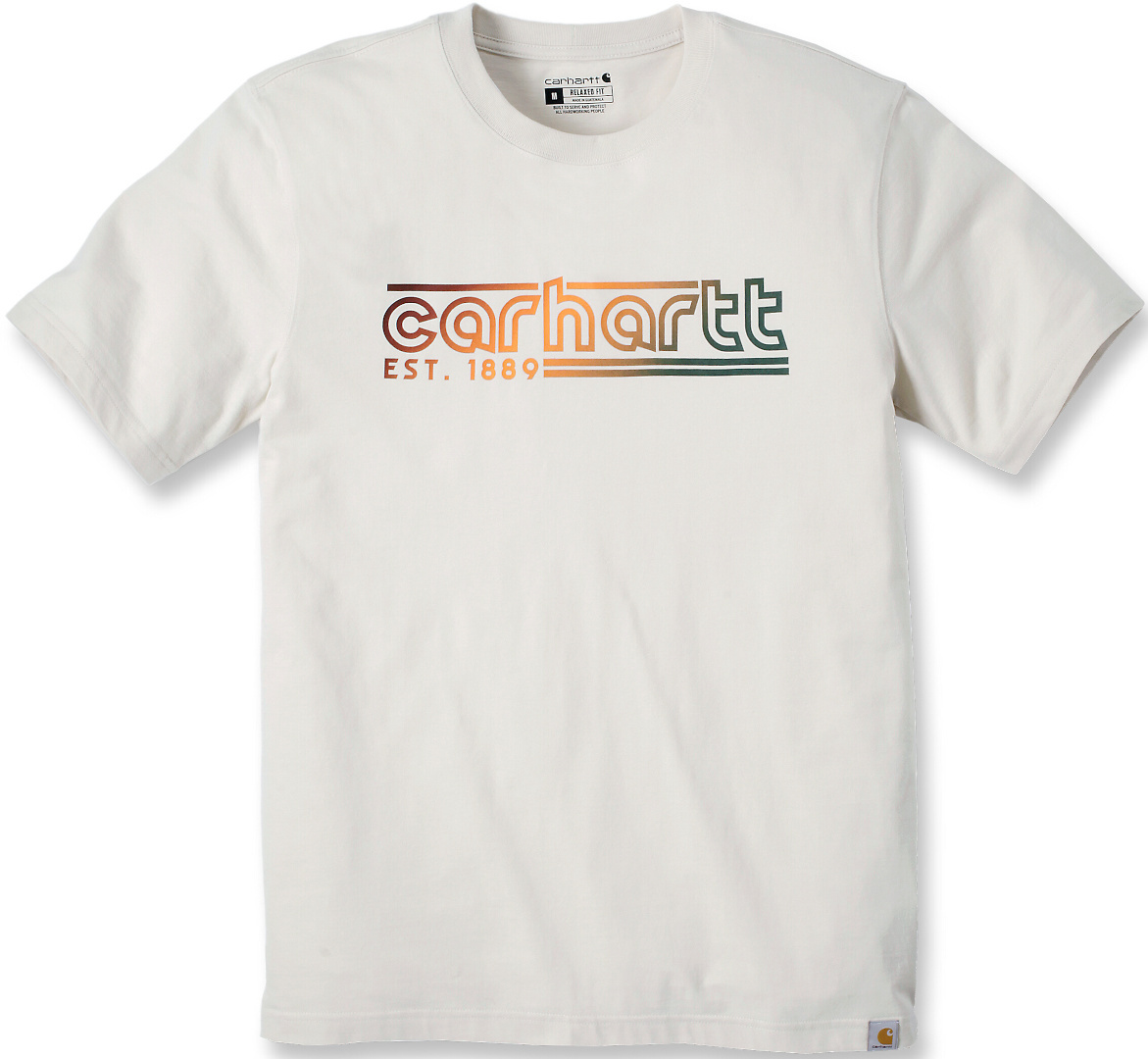 

Футболка Carhartt Relaxed Fit Lightweight Short-Sleeve Logo Graphic T-Shirt, белый