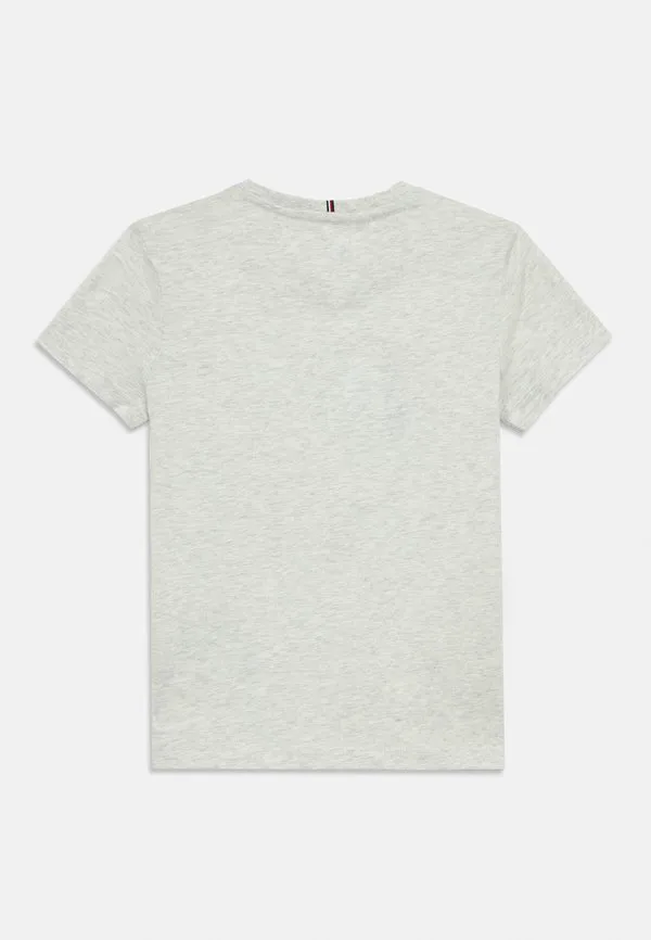 Футболка с адаптивным текстурированным логотипом Tommy Hilfiger, Light Grey Heather — фото 2