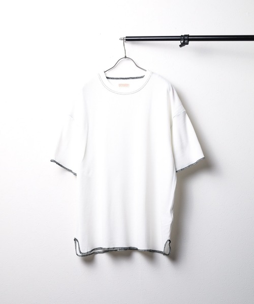 

Футболка свободного кроя с термоизоляцией Universal Overall, белый/черный