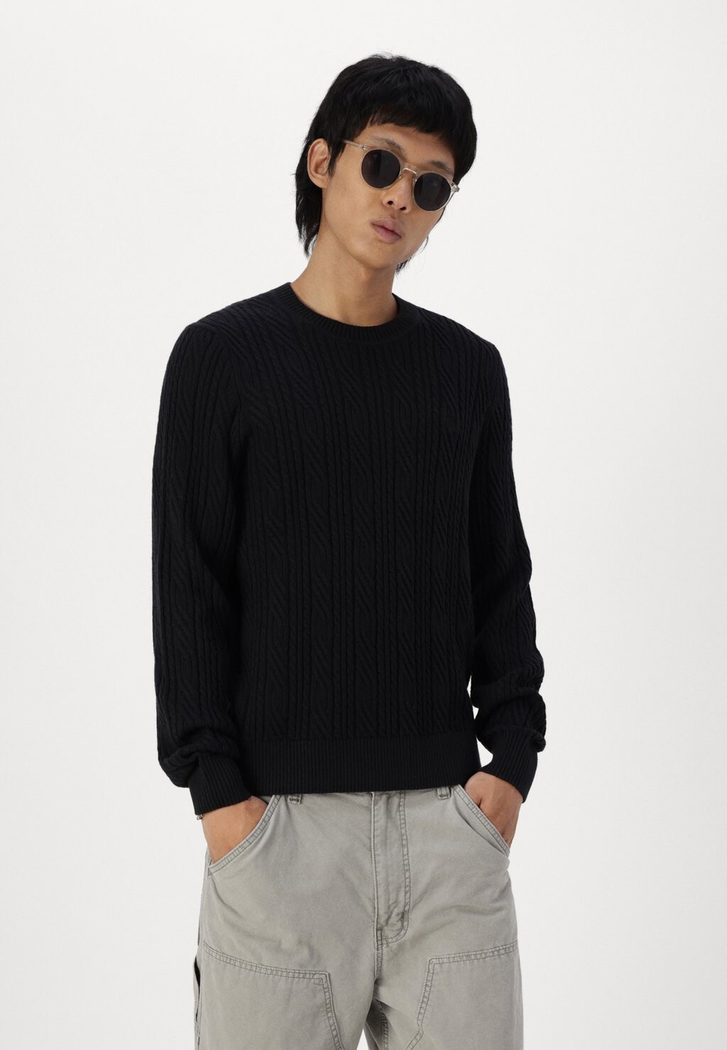 

Джемпер ICON Abercrombie & Fitch, черный