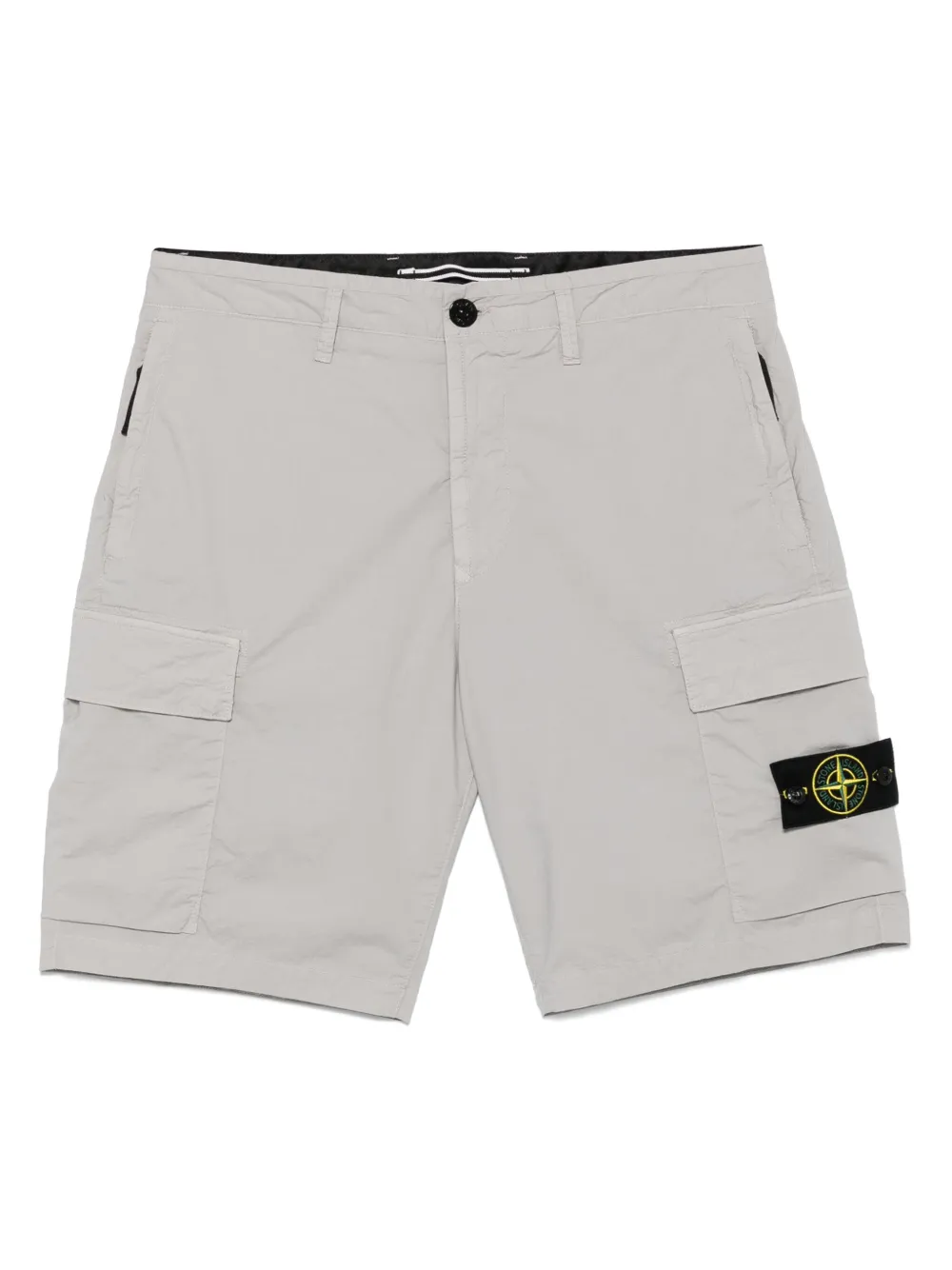

Шорты карго с нашивкой Compass Stone Island, серый