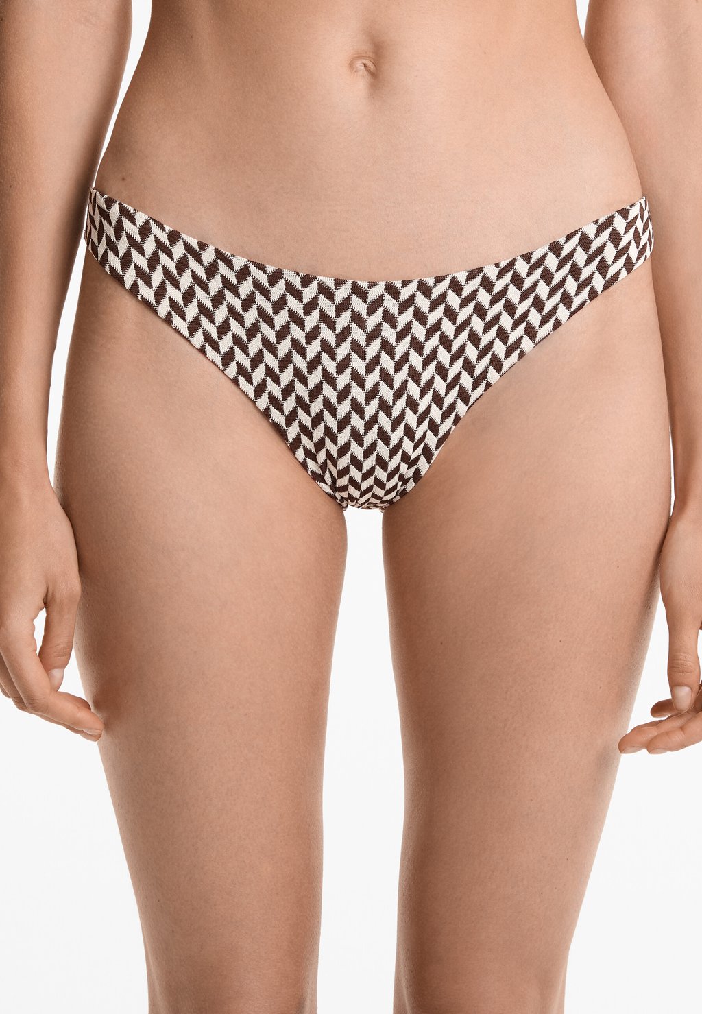 

Плавки бикини MEDIUM COVERAGE HERRINGBONE OYSHO, коричневый