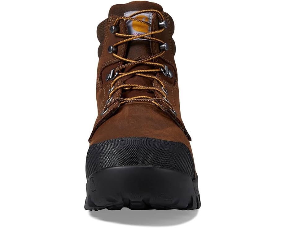 Ботинки Carhartt Rugged Flex Waterproof Internal Met Guard Comp Toe 6" Work, цвет Brown Oil Tanned Leather — фото 2