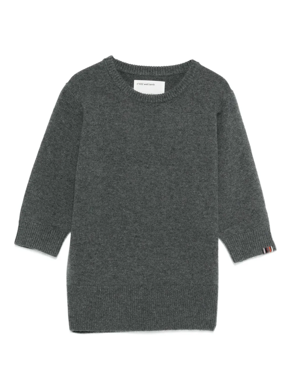 

Свитер с короткими рукавами Extreme Cashmere, серый