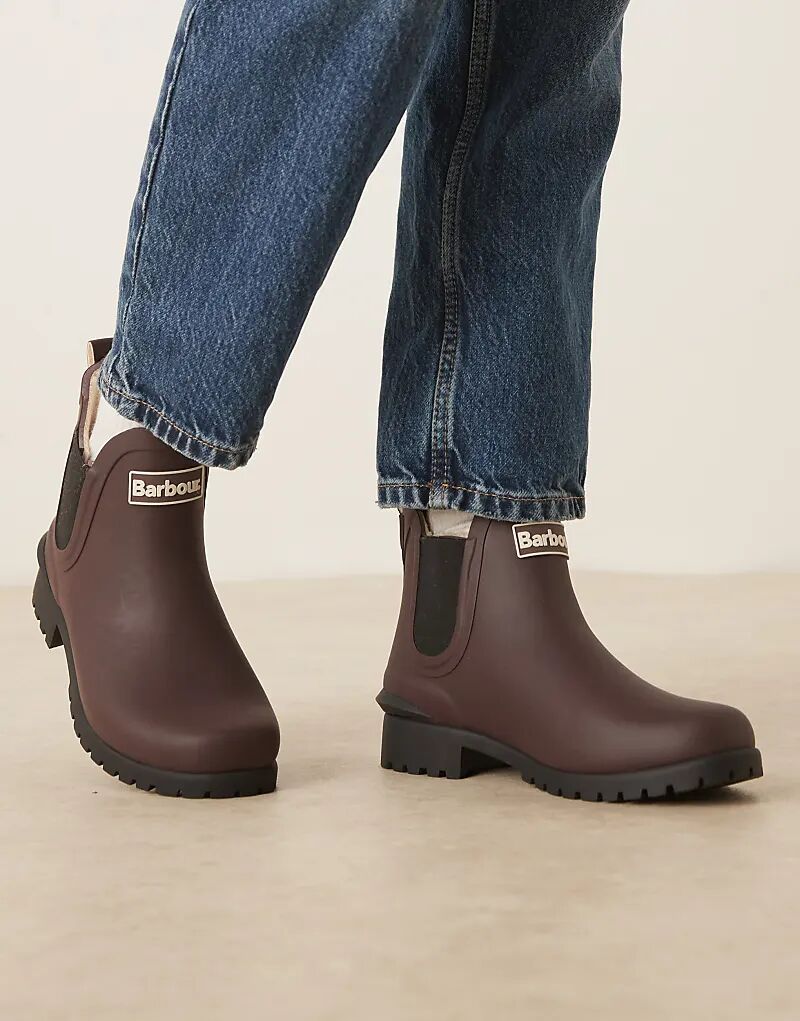 Ботинки Barbour Kirkton в резиновой помадке «Челси»