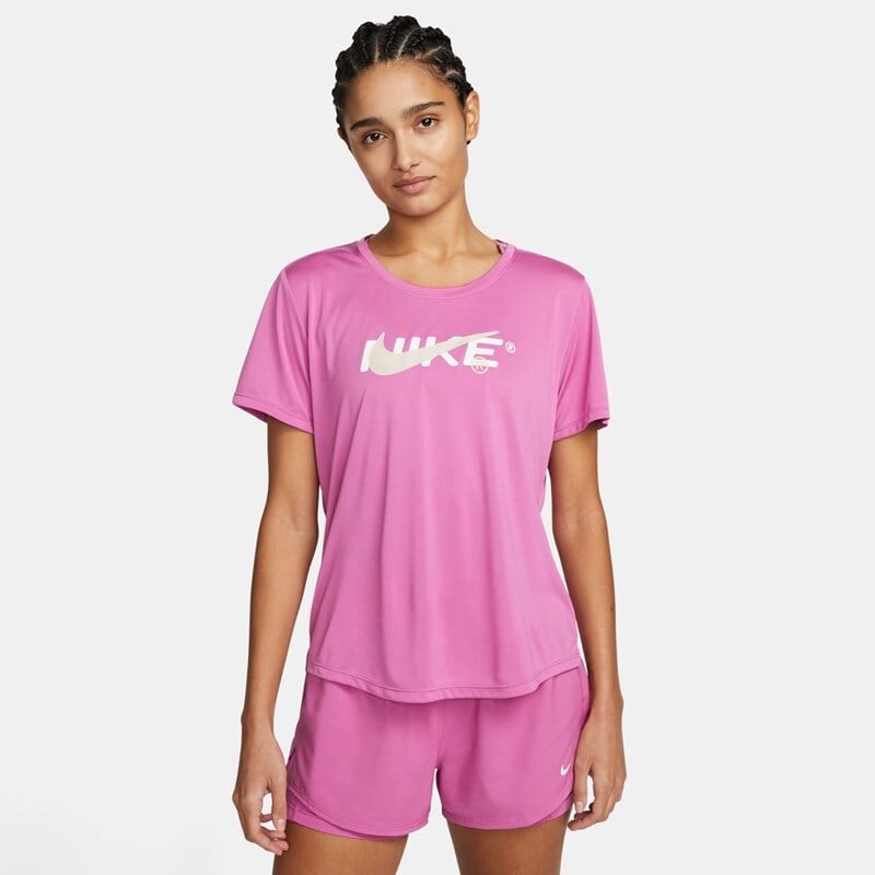 

Женская футболка для дри-фита one Nike, розовый