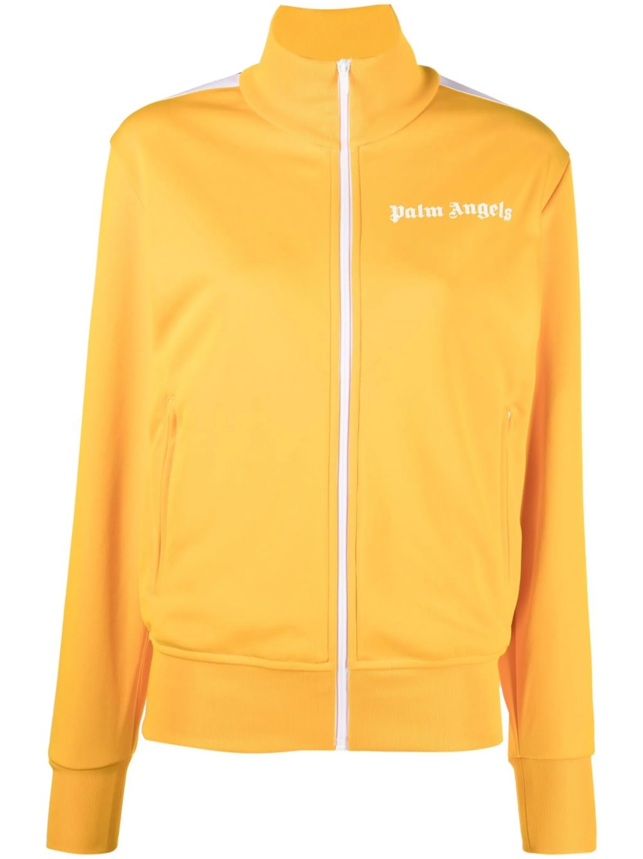 

Спортивная куртка на молнии с логотипом Palm Angels, желтый