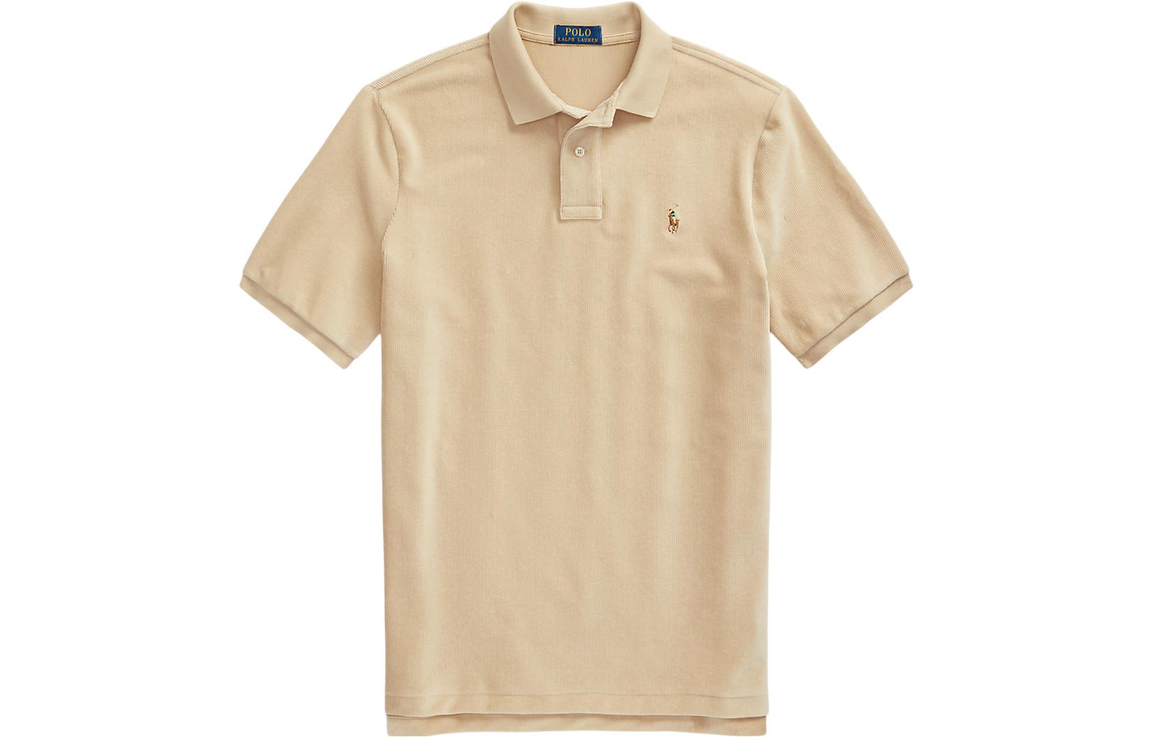 Поло Ralph Lauren Мужская Хаки — фото 2