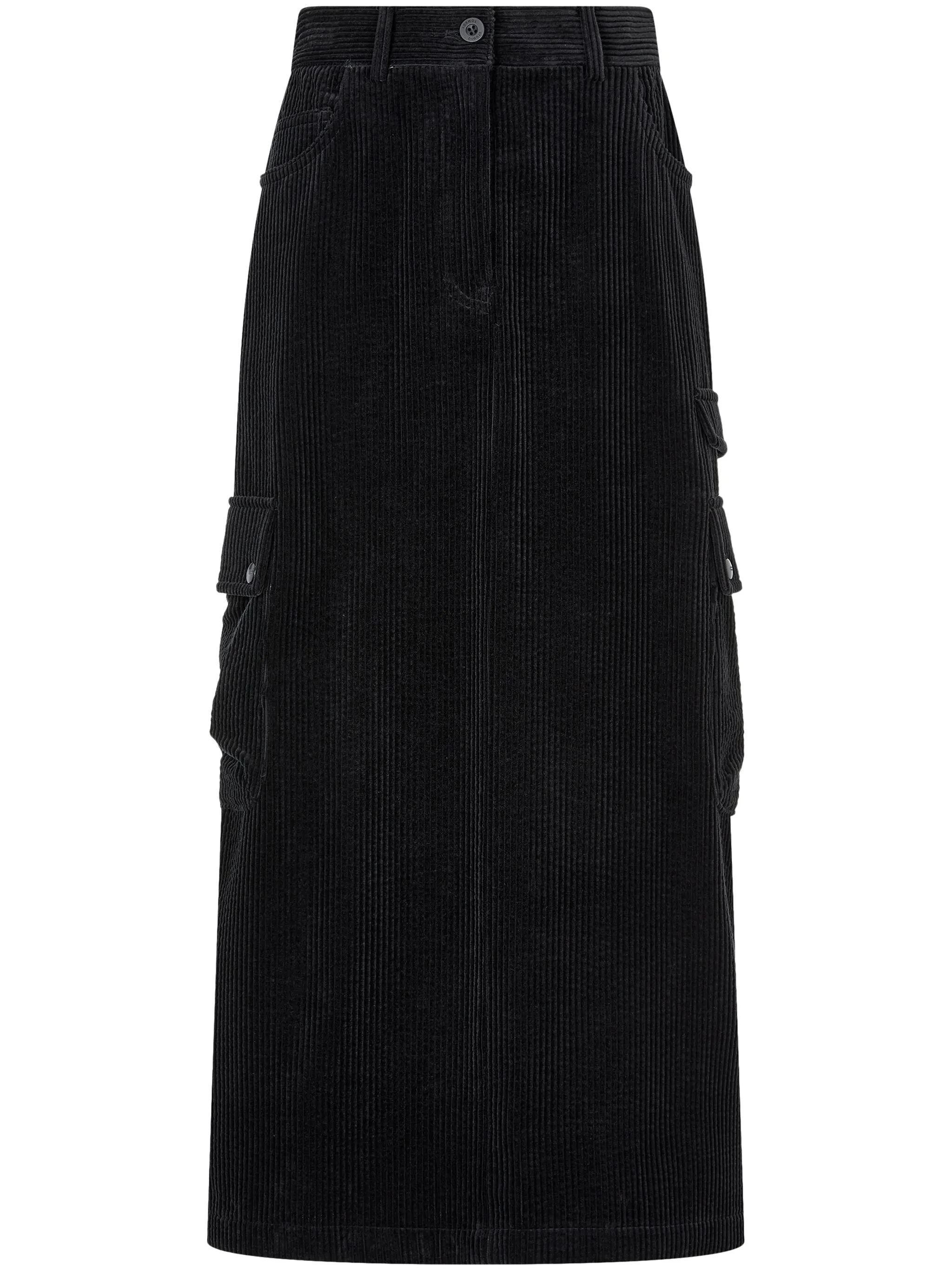 

Вельветовая юбка карго Tomboy, черный