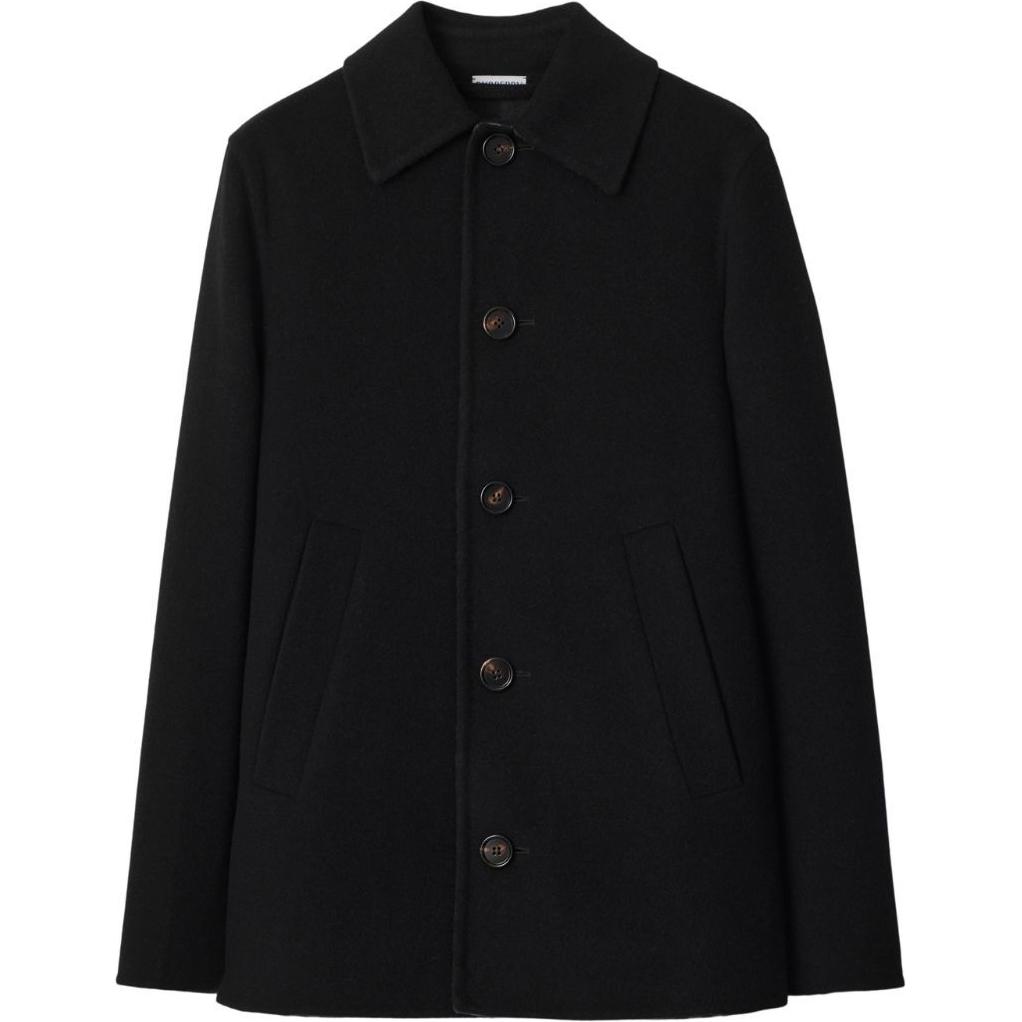 

Куртка из шерсти Burberry, черная