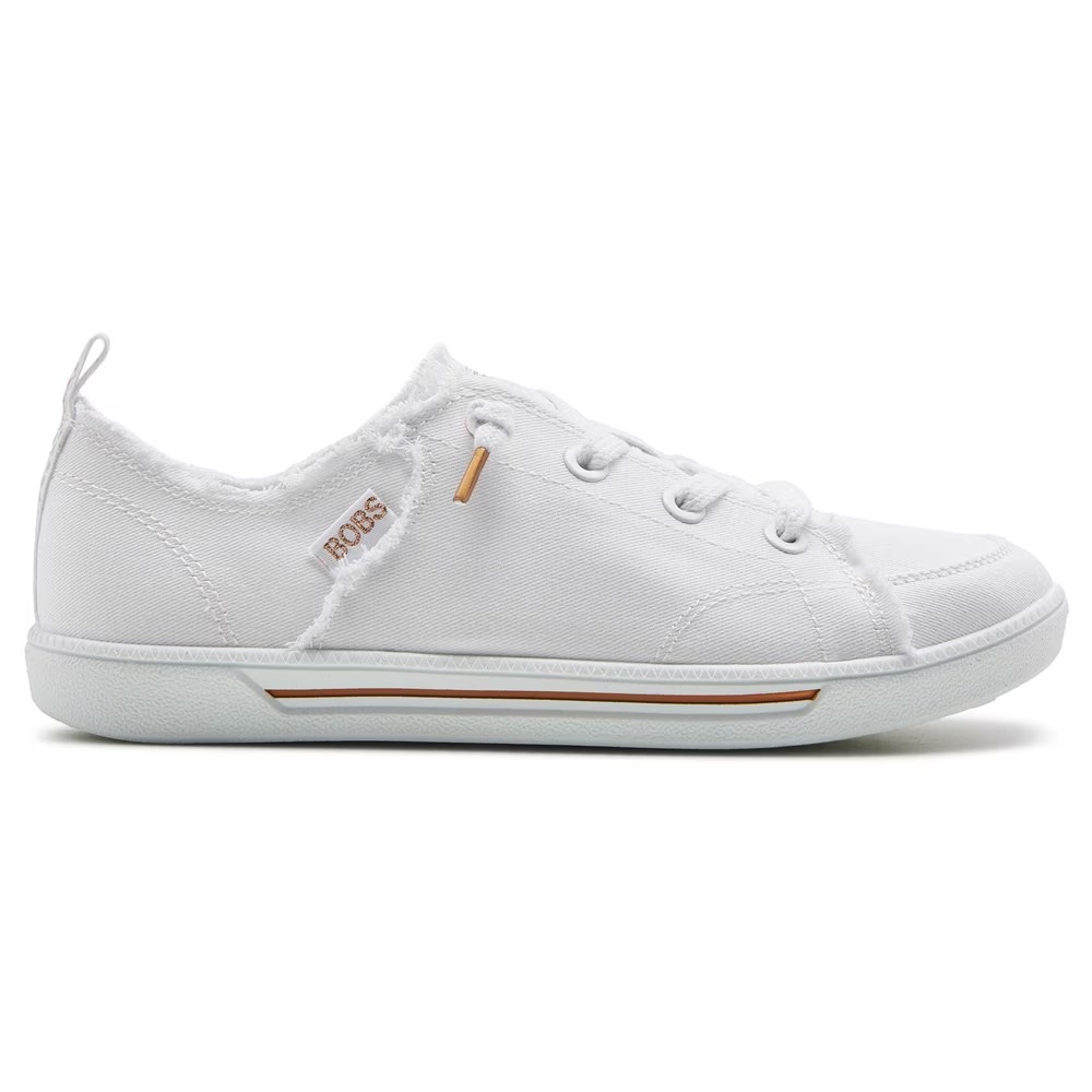 Кеды на резинке Bobs b cute 2.0 от Skechers, white canvas — фото 2